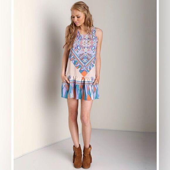 Lovers + Friends I Heart Babydoll Blush Scarf M - Picture 1 of 12